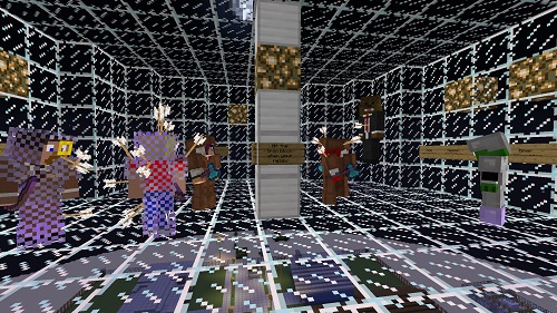 skyblock pvp Batlle Night area Minecraft sky-block server Island PVP and SkyBlock